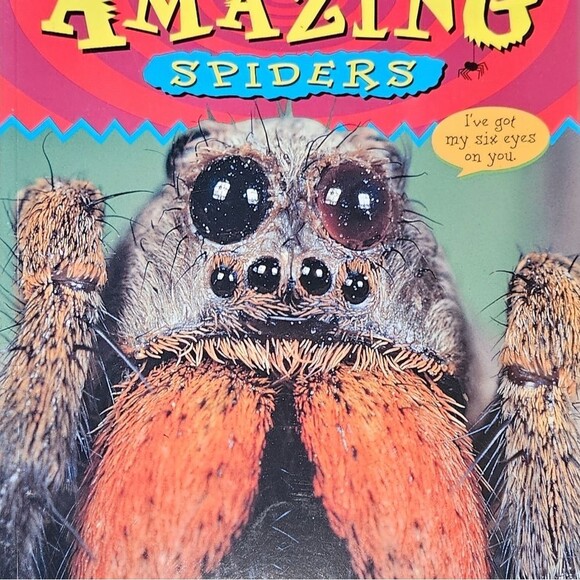 Totally Amazing Spiders by Golden Books 1998 Childrens Book 7-11 year old reader - Picture 2 of 8